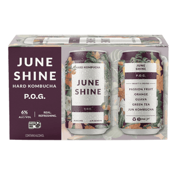 JuneShine POG Hard Kombucha 6-pack - Vintage Wine & Spirits