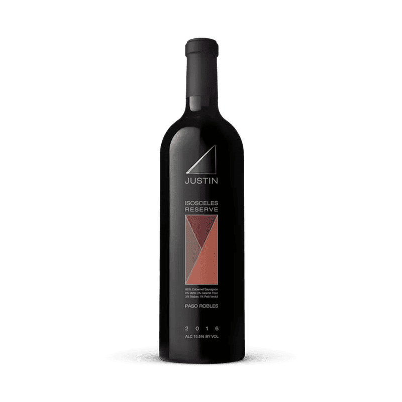 Justin Red Wine Isosceles Reserve Paso Robles 2016 - Vintage Wine & Spirits