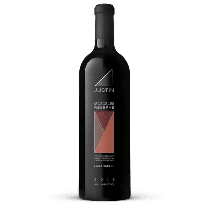 Justin Red Wine Isosceles Reserve Paso Robles 2016 - Vintage Wine & Spirits