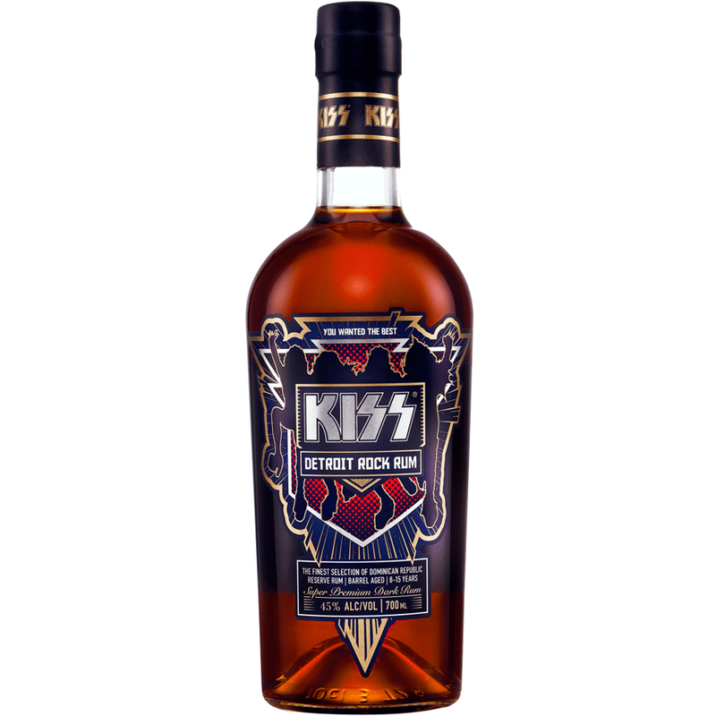 KISS Detroit Rock Dark Rum - Vintage Wine & Spirits