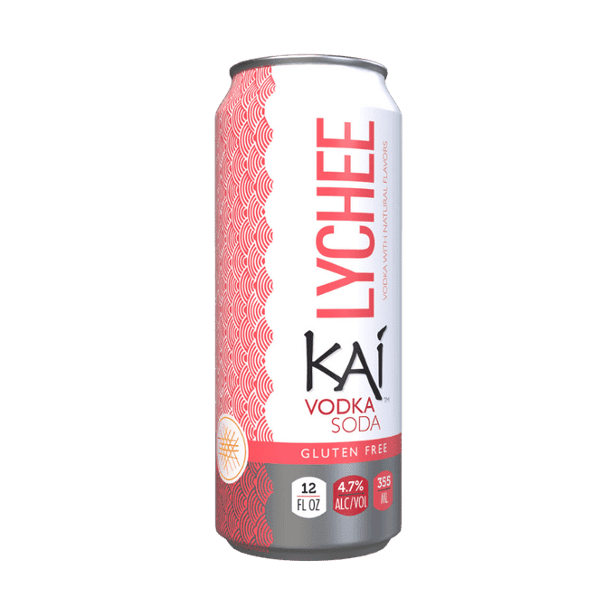 Kai Spirits Lychee Vodka Soda 4-Pack - Vintage Wine & Spirits
