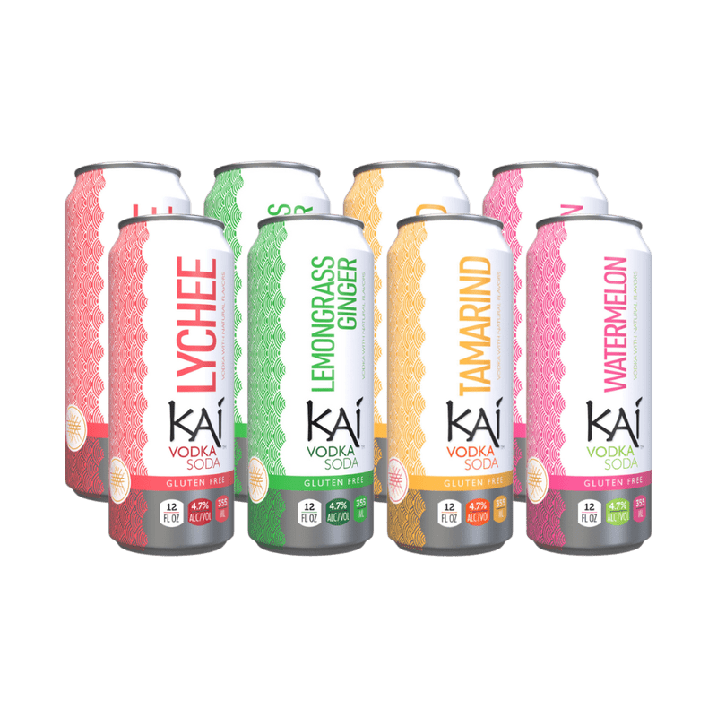 Kai Spirits Vodka Soda Variety 8-Pack Case - Vintage Wine & Spirits