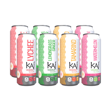 Kai Spirits Vodka Soda Variety 8-Pack Case - Vintage Wine & Spirits