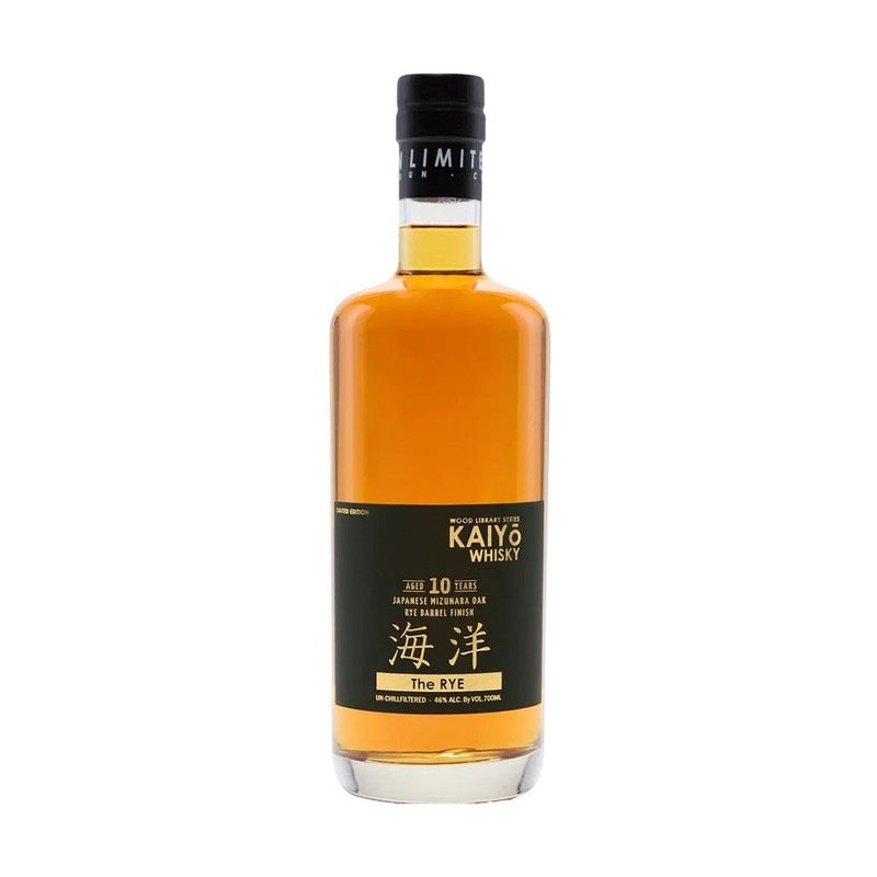 Kaiyō 10 Year Old 'The Rye' Rye Barrel Finish Japanese Whisky - Vintage Wine & Spirits