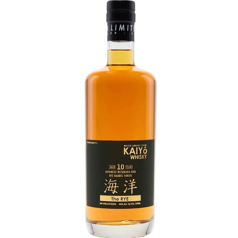 Kaiyō 10 Year Old 'The Rye' Rye Barrel Finish Japanese Whisky - Vintage Wine & Spirits