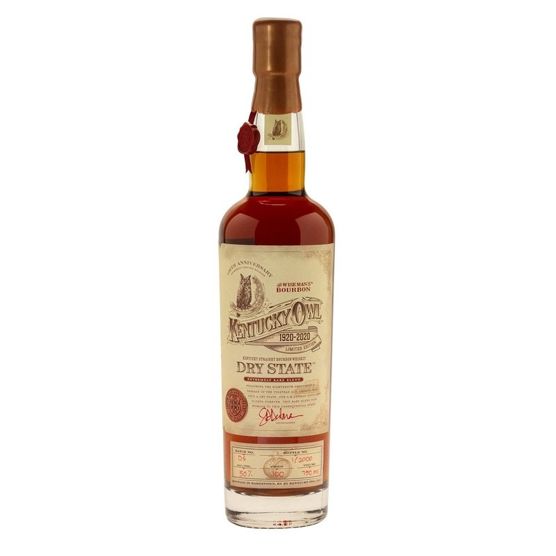 Kentucky Owl Dry State 100th Anniversary Straight Bourbon Whiskey - Vintage Wine & Spirits