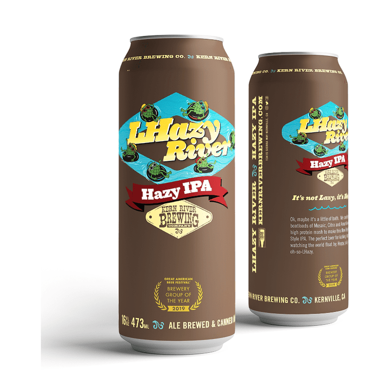 Kern River Brewing Co. LHazy River Hazy IPA Beer 4-Pack - Vintage Wine & Spirits