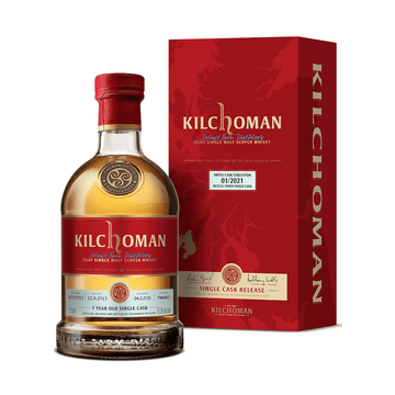 Kilchoman Impex Cask Evolution 01/2021 7 Year Old Mezcal Finish Single Cask Islay Single Malt Scotch Whisky - Vintage Wine & Spirits