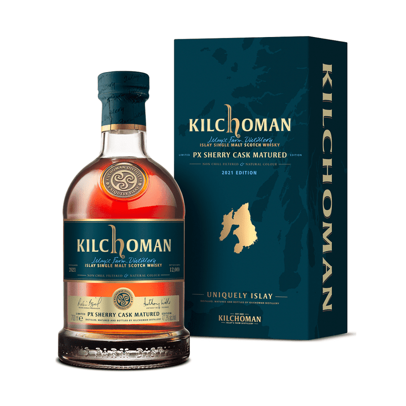 Kilchoman PX Sherry Cask Matured 2021 Edition Islay Single Malt Scotch Whisky - Vintage Wine & Spirits