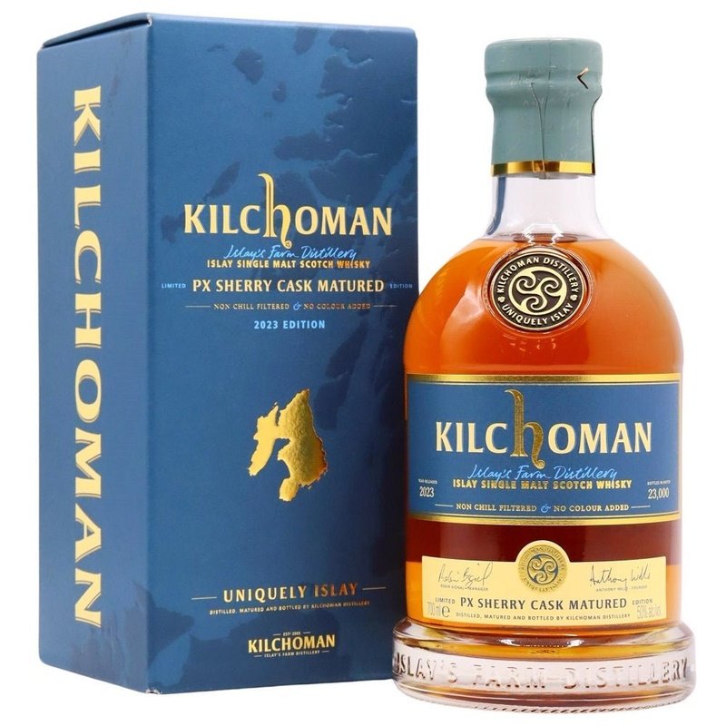 Kilchoman PX Sherry Cask Matured 2023 Edition Islay Single Malt Scotch Whisky - Vintage Wine & Spirits