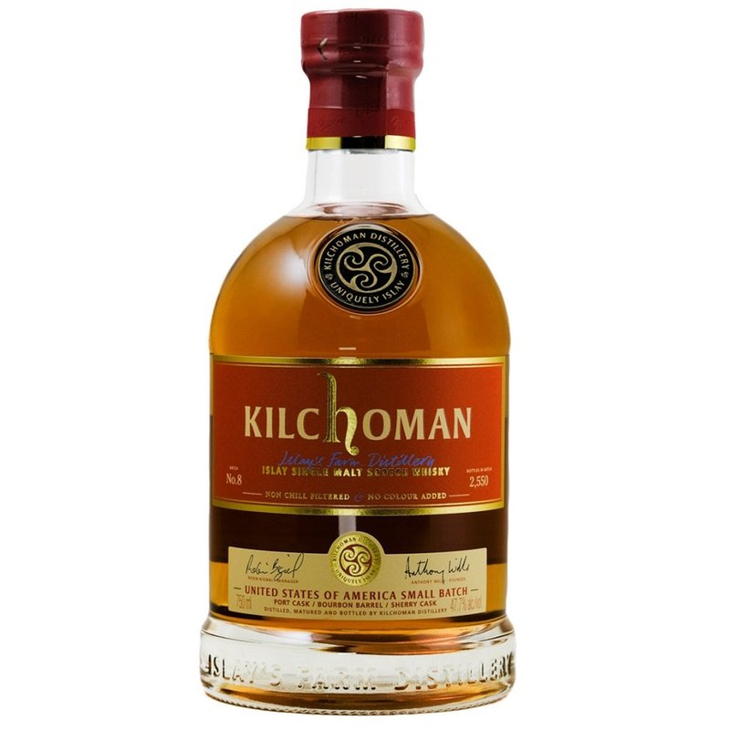 Kilchoman USA Small Batch Release No.8 Islay Single Malt Scotch Whisky - Vintage Wine & Spirits