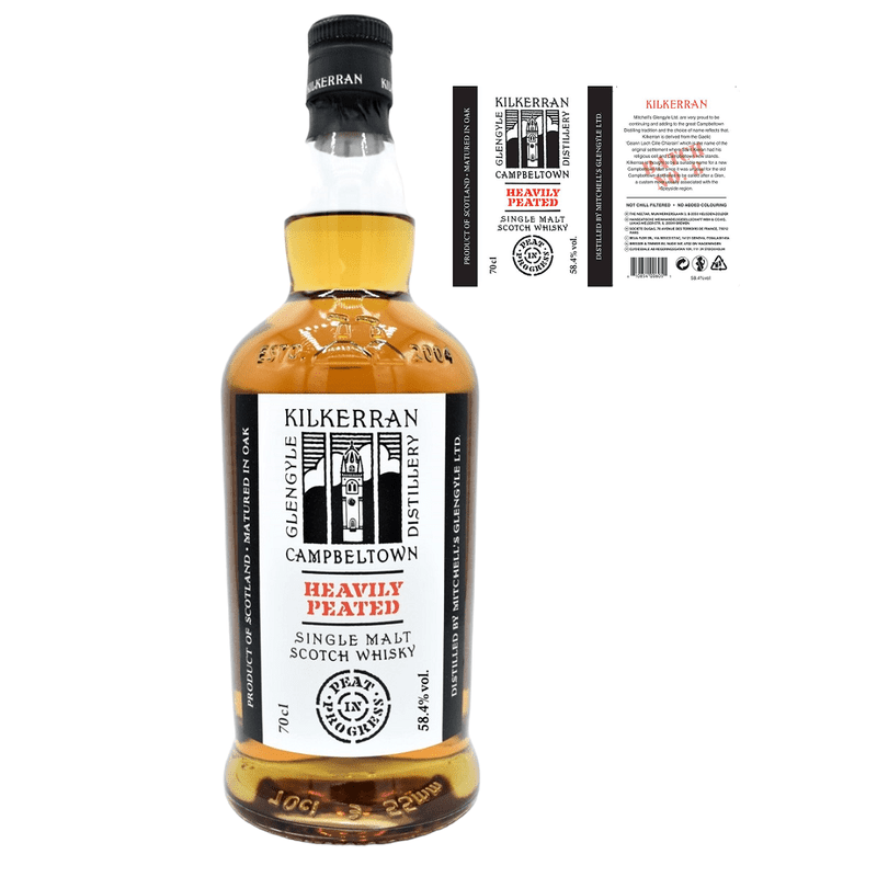 Kilkerran Heavily Peated Batch No.8 Campbeltown Single Malt Scotch Whisky - Vintage Wine & Spirits