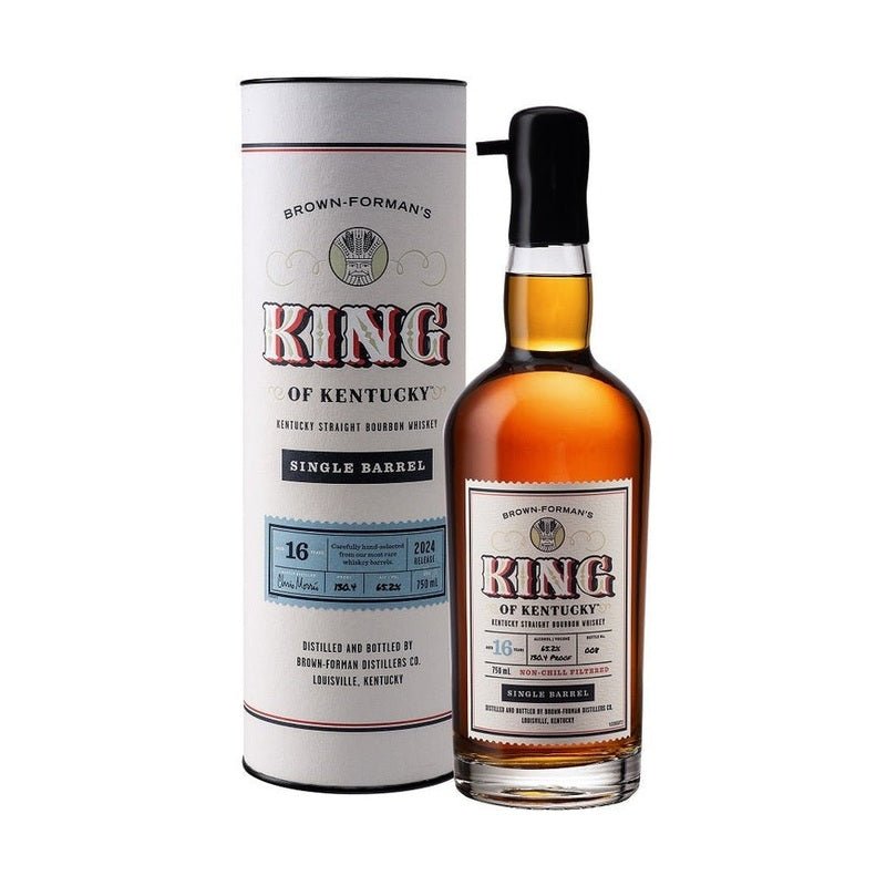 King of Kentucky Single Barrel Straight Bourbon Whiskey 16yr 2024 Edition - Vintage Wine & Spirits