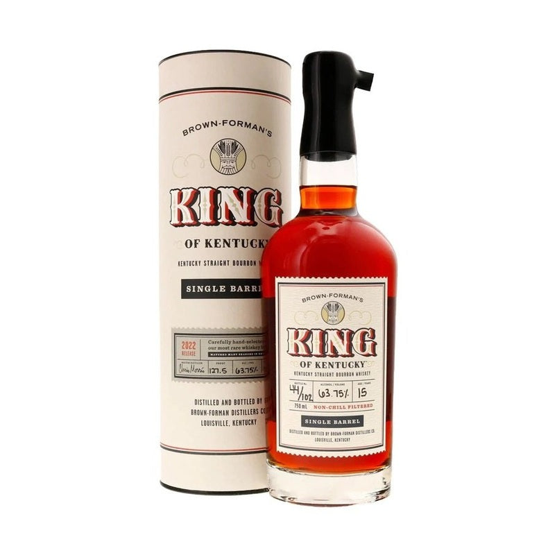 King of Kentucky Single Barrel Straight Bourbon Whiskey 15yr 2022 Edition - Vintage Wine & Spirits