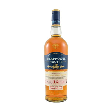 Knappogue Castle 12 Year Old Chateau Pichon Baron French Oak Cask Finish Single Malt Irish Whiskey - Vintage Wine & Spirits