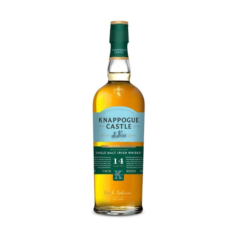 Knappogue Castle 14 Year Old Twin Wood Single Malt Irish Whiskey - Vintage Wine & Spirits