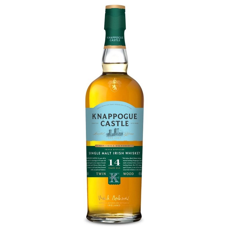 Knappogue Castle 14 Year Old Twin Wood Single Malt Irish Whiskey - Vintage Wine & Spirits