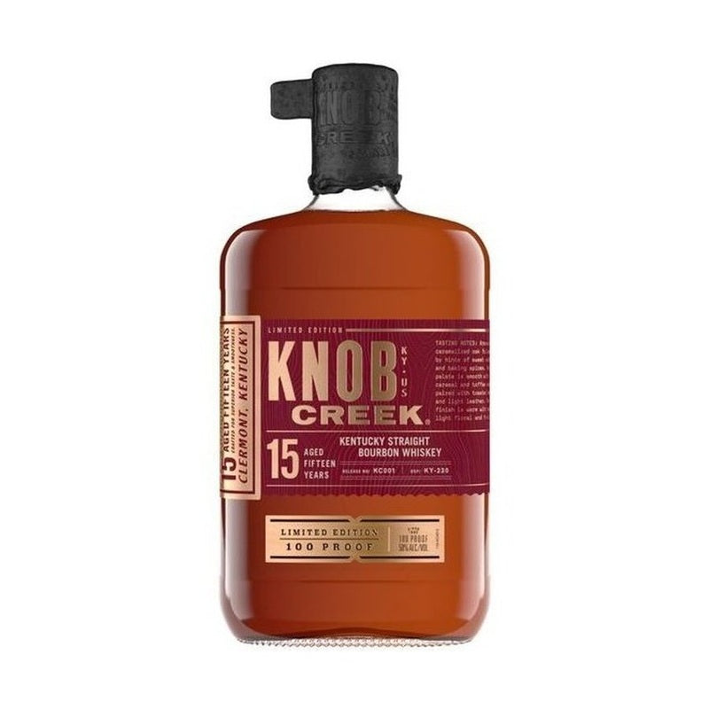 Knob Creek 15 Year Old Kentucky Straight Bourbon Whiskey Limited Edition - Vintage Wine & Spirits