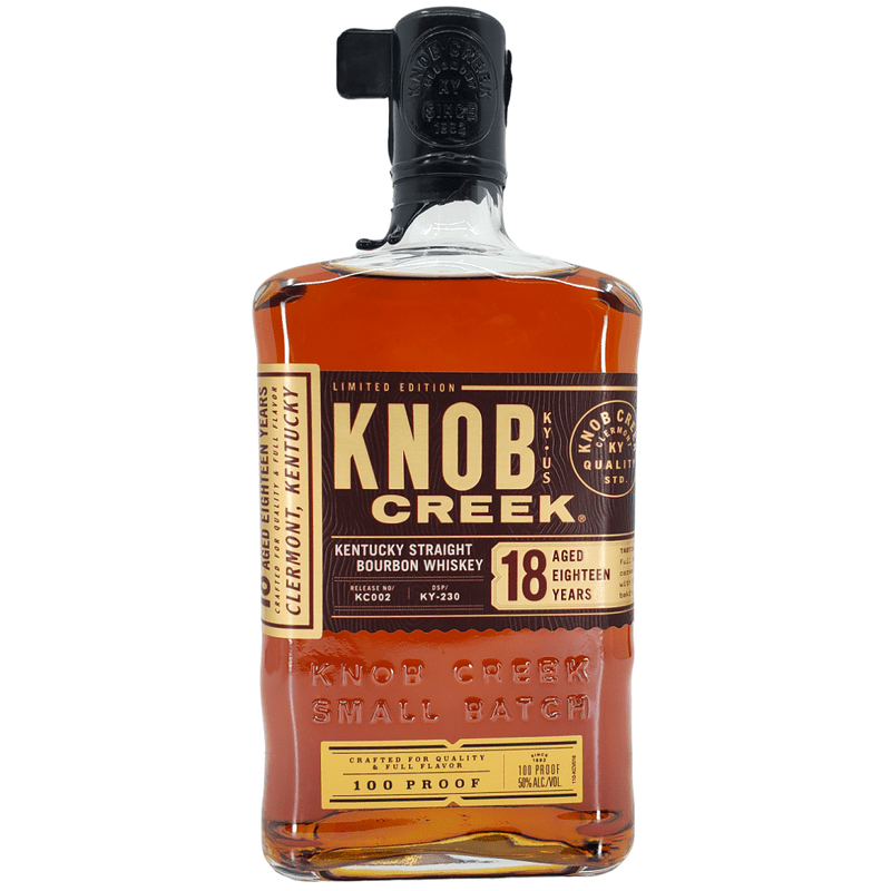 Knob Creek 18 Year Old Kentucky Straight Bourbon Whiskey - Vintage Wine & Spirits