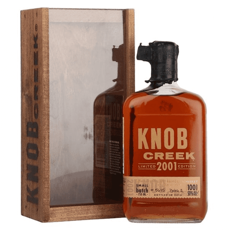 Knob Creek '2001 Limited Edition Batch 2' Kentucky Straight Bourbon Whiskey - Vintage Wine & Spirits