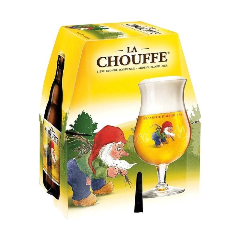 La Chouffe Belgian Blonde Ale Beer 4-Pack - Vintage Wine & Spirits
