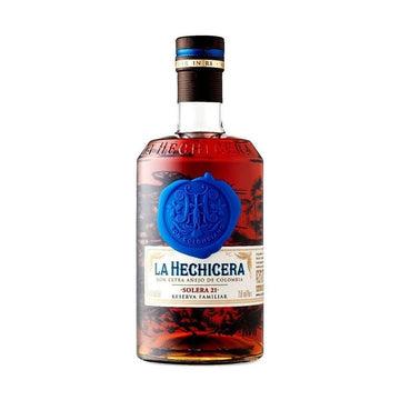 La Hechicera Extra Anejo Solera 21 Reserva Familiar Colombian Rum - Vintage Wine & Spirits
