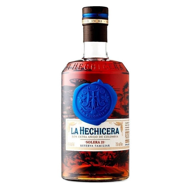 La Hechicera Extra Anejo Solera 21 Reserva Familiar Colombian Rum - Vintage Wine & Spirits