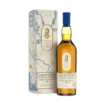 Lagavulin 11 Year Offerman Edition Caribbean Rum Cask Finish - Vintage Wine & Spirits