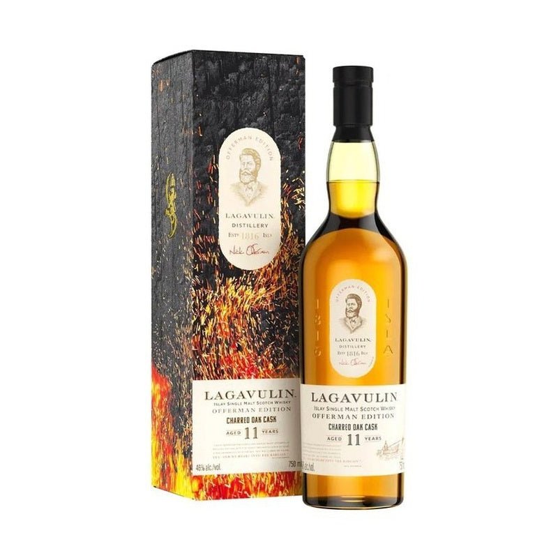 Lagavulin 11 Year Old 'Offerman Edition' Charred Oak Cask Islay Single Malt Scotch Whisky - Vintage Wine & Spirits