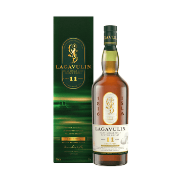 Lagavulin 11 Year Scotch Whisky - Sweet Peat Flavor - Vintage Wine & Spirits