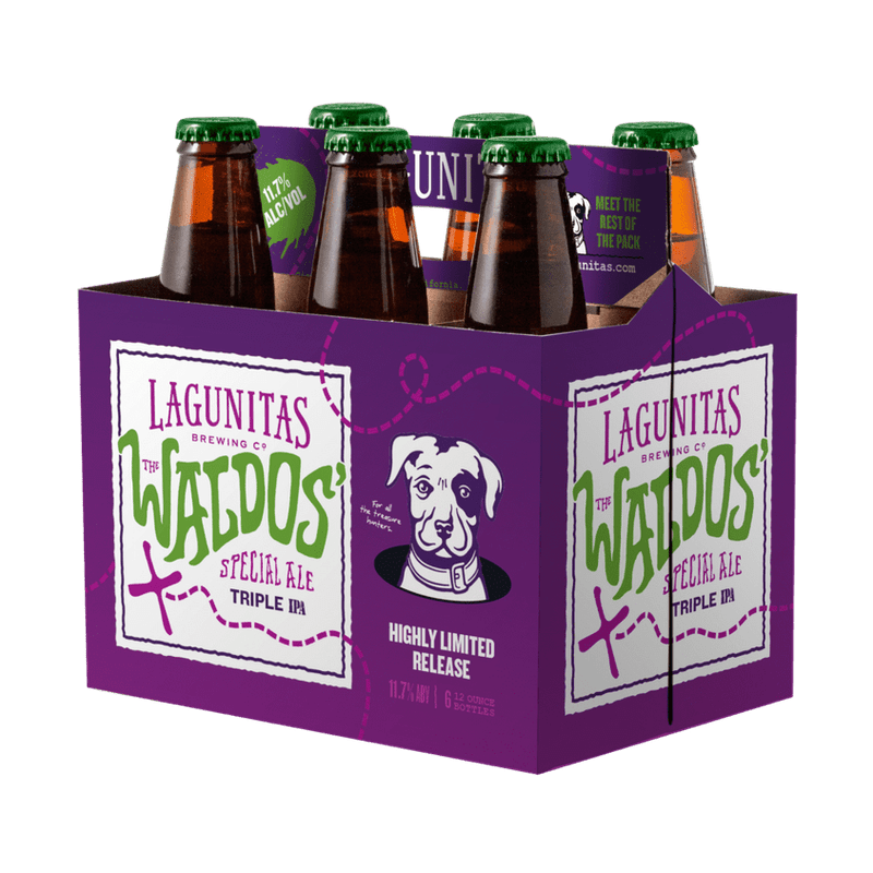 Lagunitas Brewing 'Waldos' Special Ale' Triple IPA 6-Pack - Vintage Wine & Spirits
