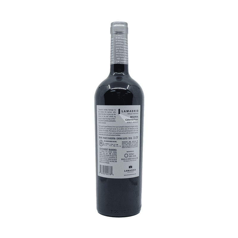 Lamadrid Cabernet Franc 2022 - Vintage Wine & Spirits