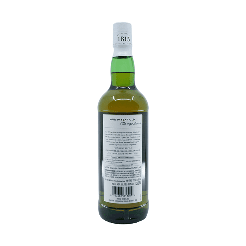 Laphroaig 10 Year Old Islay Single Malt Scotch Whisky - Vintage Wine & Spirits