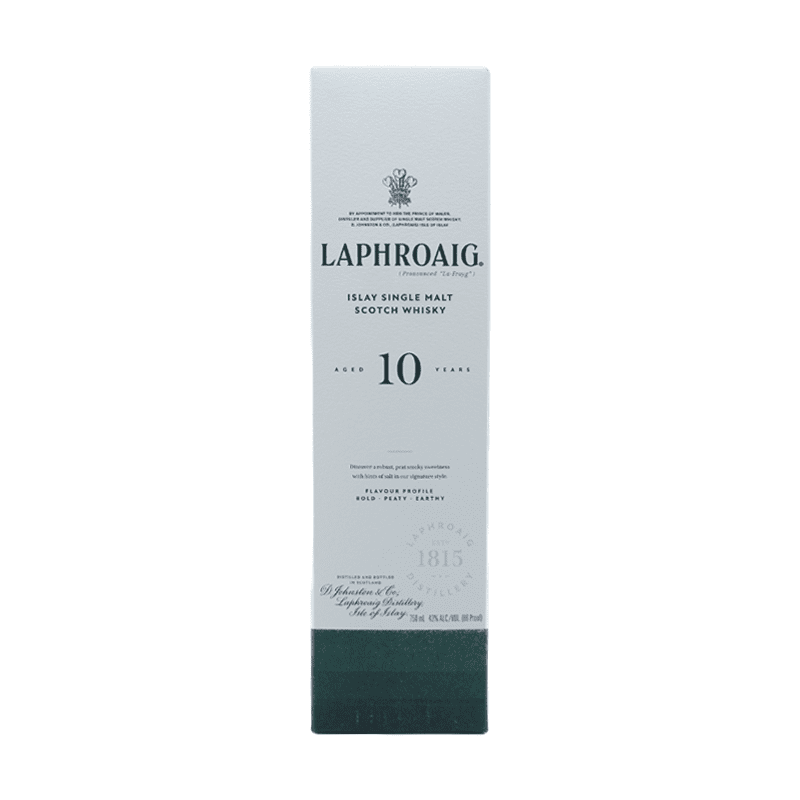 Laphroaig 10 Year Old Islay Single Malt Scotch Whisky - Vintage Wine & Spirits
