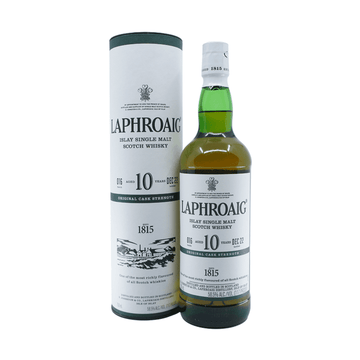 Laphroaig 10 Year Old Original Cask Strength Islay Single Malt Scotch Whisky - Vintage Wine & Spirits