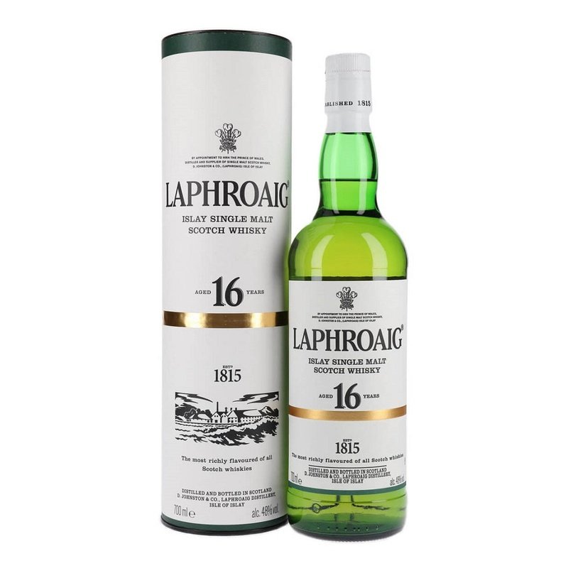 Laphroaig 16 Year Old Islay Single Malt Scotch Whisky - Vintage Wine & Spirits