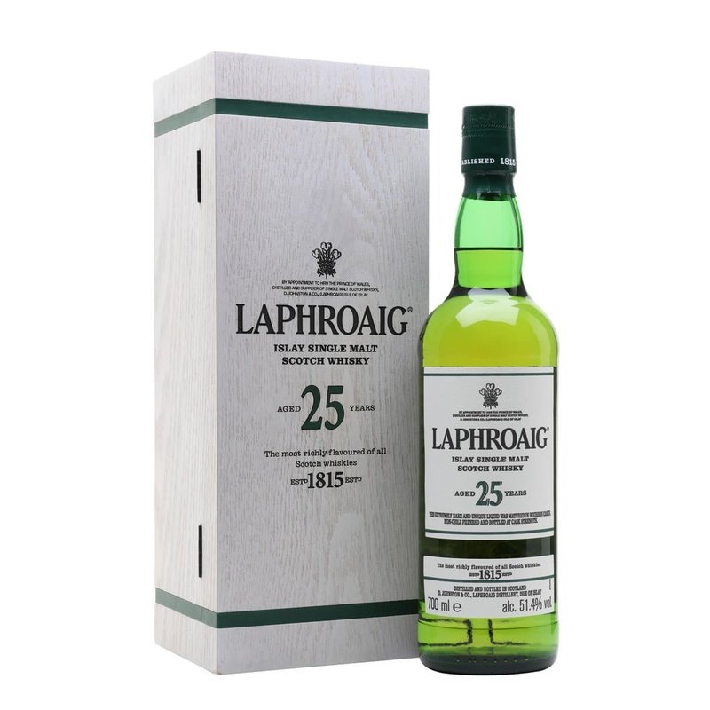 Laphroaig 25 Year Old Cask Strength - Vintage Wine & Spirits