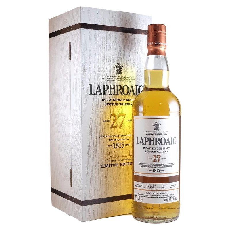 Laphroaig 27 Year Old Single Islay Malt Scotch Whisky - Vintage Wine & Spirits