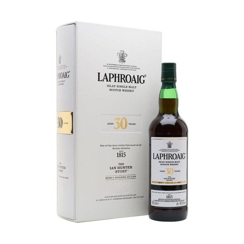 Laphroaig 30 Year Old 'The Ian Hunter Story Book 2: Building An Icon' Islay Single Malt Scotch Whisky - Vintage Wine & Spirits