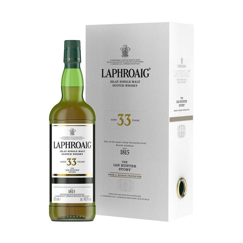 Laphroaig 33 Year Old 'The Ian Hunter Story Book 3: Source Protector' Islay Single Malt Scotch Whisky - Vintage Wine & Spirits