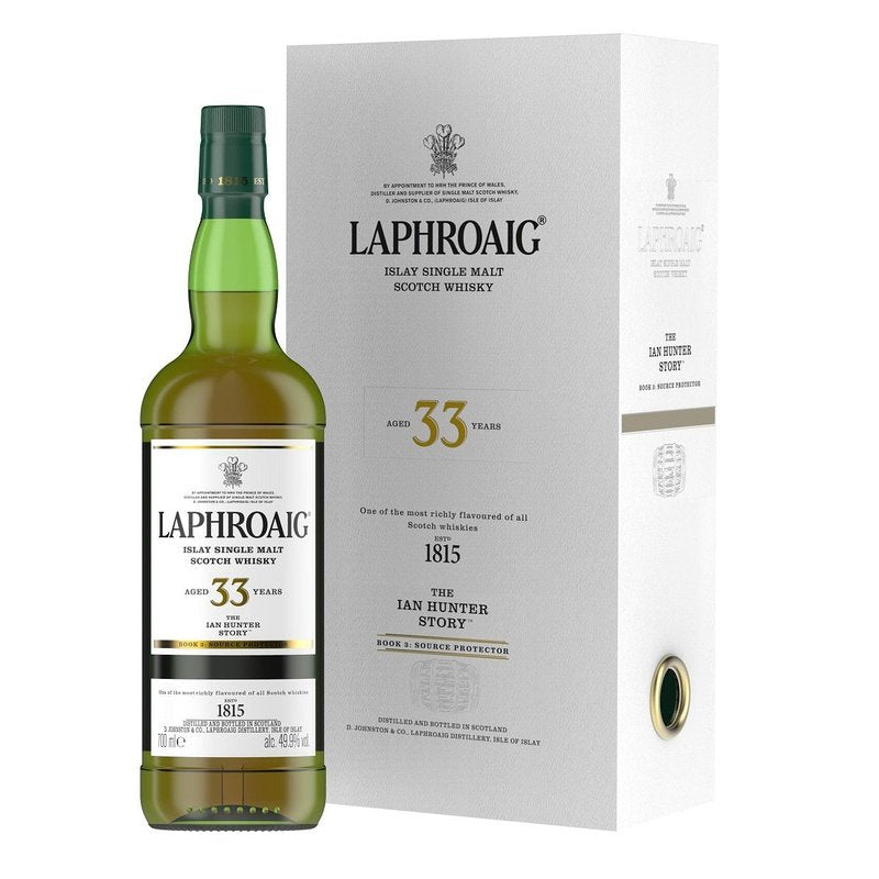 Laphroaig 33 Year Old 'The Ian Hunter Story Book 3: Source Protector' Islay Single Malt Scotch Whisky - Vintage Wine & Spirits