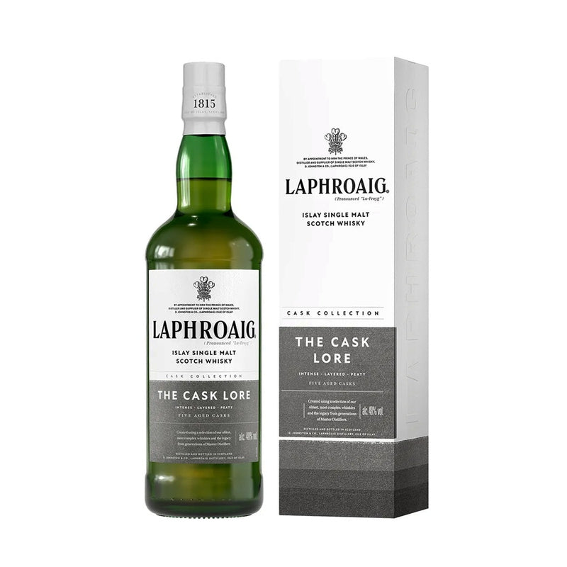 Laphroaig The Cask Lore Single Malt Scotch Whisky - Vintage Wine & Spirits