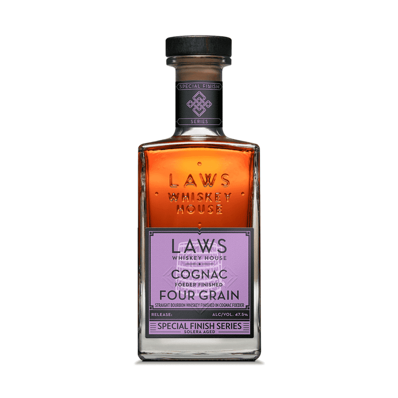 Laws Four Grain Cognac Finish Straight Bourbon Whiskey - Vintage Wine & Spirits