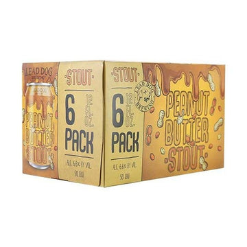 Lead Dog Brewing Peanut Butter Stout Beer 6-Pack - Vintage Wine & Spirits