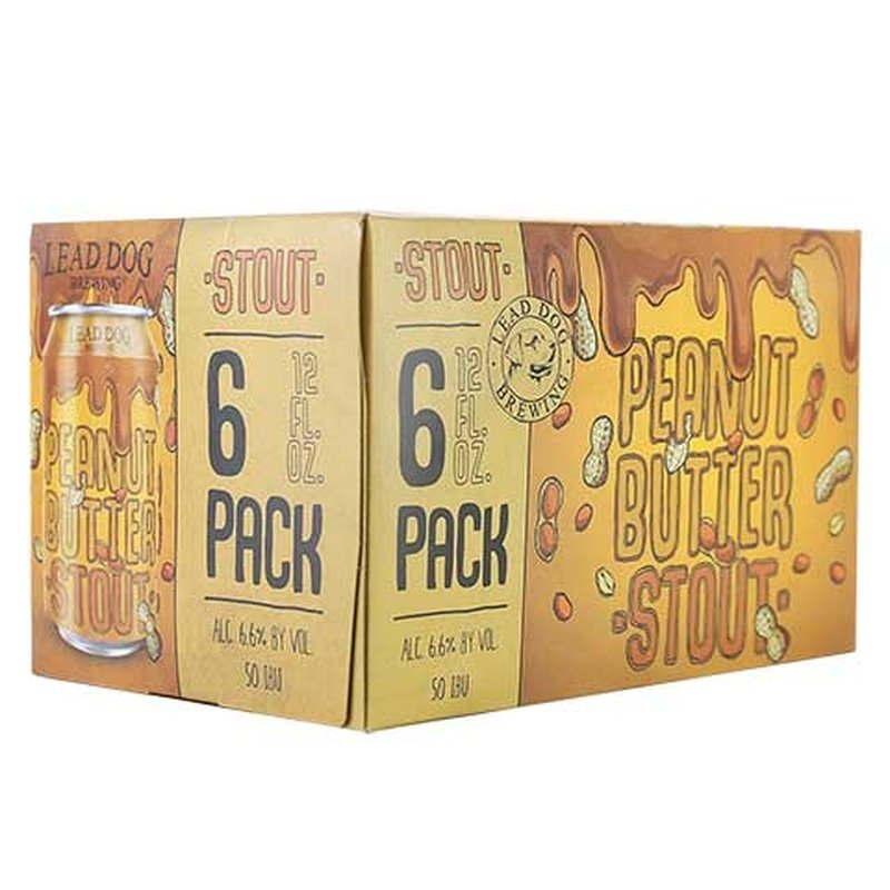 Lead Dog Brewing Peanut Butter Stout Beer 6-Pack - Vintage Wine & Spirits