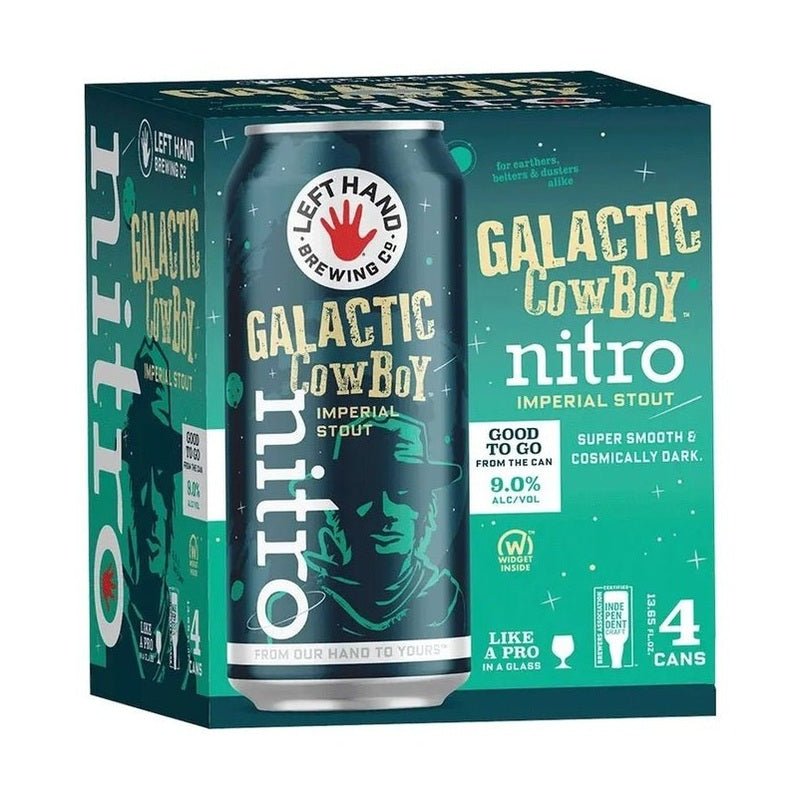 Left Hand Brewing Galactic Cowboy Imperial Stout Beer 4-Pack - Vintage Wine & Spirits