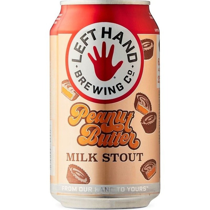 Left Hand Brewing Peanut Butter Milk Stout Beer 6-Pack - Vintage Wine & Spirits