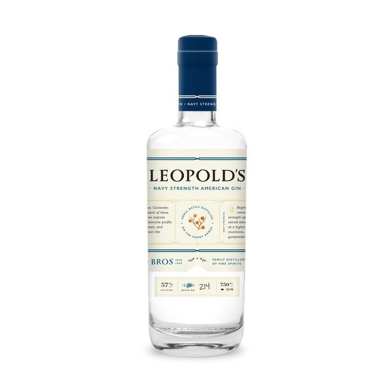 Leopold's Navy Strength American Gin - Vintage Wine & Spirits
