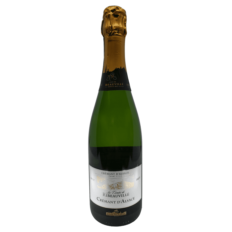 Les Comtes de Ribeauvillé Crémant D' Alsace Brut Sparkling Wine - Vintage Wine & Spirits