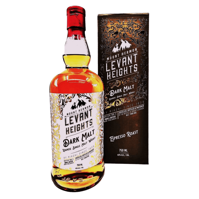 Levant Heights Espresso Roast Dark Malt Lebanese Single Malt Whisky - Vintage Wine & Spirits